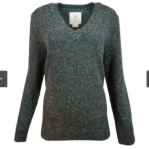 NWT Alps & Meters Empress knit v-neck sweater
